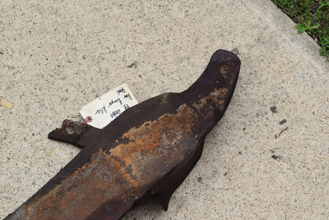 1946 1947 1948 Dodge D24 Rear Bumper Filler Stone Deflector Custom Deluxe 46 47