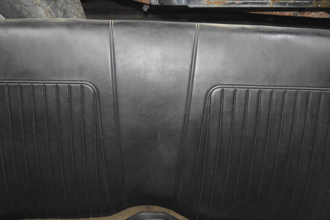 1967 1968 1969 Chevy Camaro Rear Seats Black Standard Long 53" 67 68 69