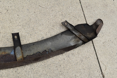 1946 1947 1948 Dodge D24 Rear Bumper Filler Stone Deflector Custom Deluxe 46 47