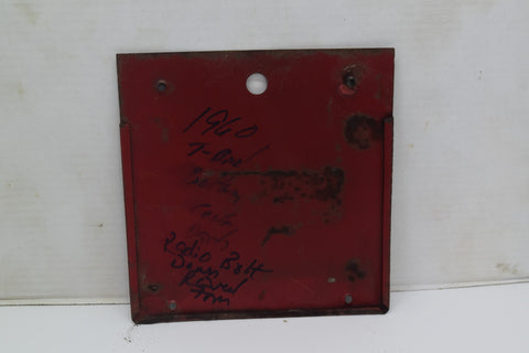 1958 1959 1960 Ford Thunderbird Under Radio Dash Filler Panel Cover 58 59 60