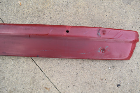 1987 1993 Ford Mustang Foxbody Rear Bumper Crash Bar Insert 87 88 89 90 91 92 93