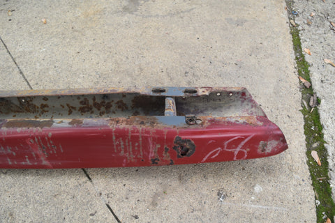 1987 1993 Ford Mustang Foxbody Rear Bumper Crash Bar Insert 87 88 89 90 91 92 93