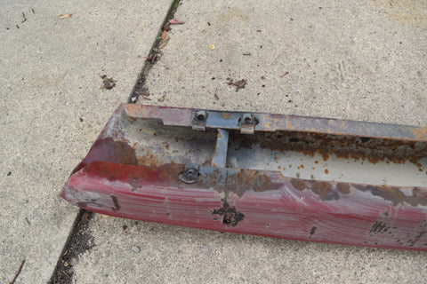 1987 1993 Ford Mustang Foxbody Rear Bumper Crash Bar Insert 87 88 89 90 91 92 93