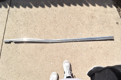 1958 1960 Ford Thunderbird Right Lower Center Console Trim Interior Passenger 58