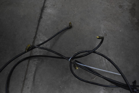 1987 1993 Ford Mustang Convertible Top Pump Ram Fluid Lines 87 88 89 90 91 92 93