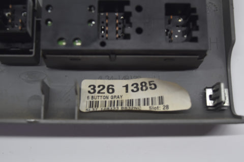 2004 2008 Ford F150 Driver Door Window Master Switch 4L34-14B133-BHW Gray 05 06