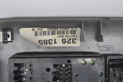 2004 2008 Ford F150 Driver Door Window Master Switch 4L34-14B133-BHW Gray 05 06