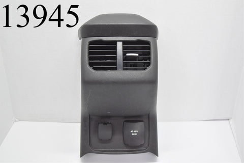 2013 2016 Ford Fusion Hybrid Center Console Rear Vents Outlet Panel Black 13 16