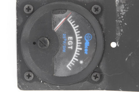 Alcor EGT Indicator 46150 Aircraft Gauge Aviation Plane