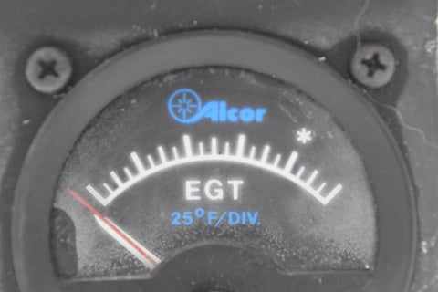 Alcor EGT Indicator 46150 Aircraft Gauge Aviation Plane