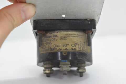Alcor EGT Indicator 46150 Aircraft Gauge Aviation Plane