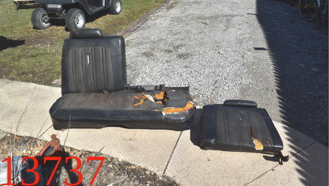 1971 1974 Mopar Plymouth B Body Satellite Roadrunner Front Split Back Bench Seat