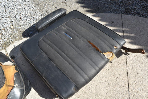 1971 1974 Mopar Plymouth B Body Satellite Roadrunner Front Split Back Bench Seat