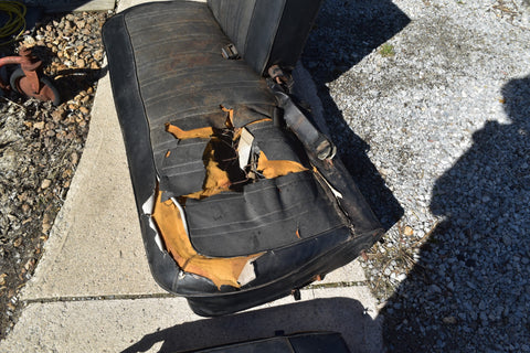 1971 1974 Mopar Plymouth B Body Satellite Roadrunner Front Split Back Bench Seat