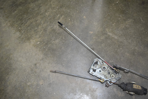 1987 1993 Ford Mustang Convertible Passenger Door Latch Mechanism Rods 88 89 90