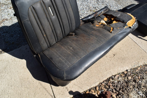 1971 1974 Mopar Plymouth B Body Satellite Roadrunner Front Split Back Bench Seat
