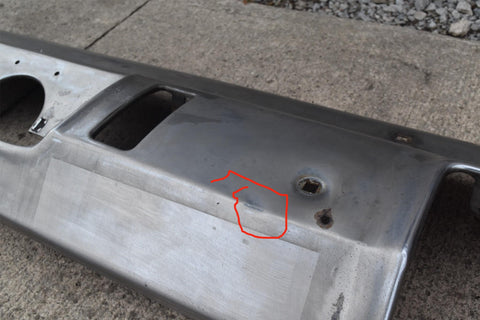 1970 Oldsmobile Cutlass Rear Back Bumper Core F85 442