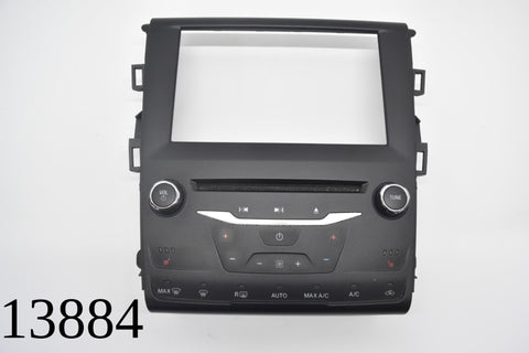 2014 Ford Fusion Radio Audio Climate Hvac Control Panel DS7T 18E245 SP 14