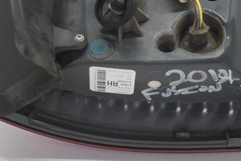 2013 2016 Ford Fusion Tail Light Right Passenger Outer DS73 13405 AJ 13 14 15 16