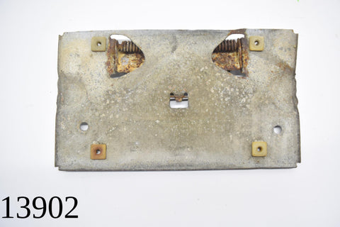 1973 1974 Mopar Dodge Charger Rallye Rear License Plate Bracket Assembly 73 74