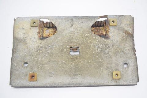 1973 1974 Mopar Dodge Charger Rallye Rear License Plate Bracket Assembly 73 74