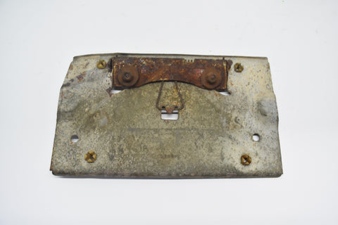 1973 1974 Mopar Dodge Charger Rallye Rear License Plate Bracket Assembly 73 74