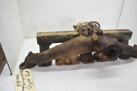 1953 Willys Aerolark 161.1 Ci Flat 6 Engine Exhaust Manifold 643217 53 Aero Lark