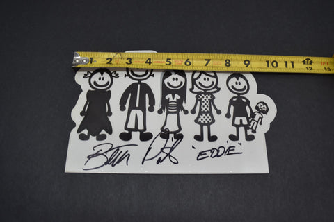 Metal Art 10" Autographed Butch Patrick The Munsters Stick Family Sign Elvira