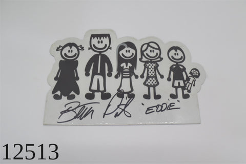 Metal Art 10" Autographed Butch Patrick The Munsters Stick Family Sign Elvira