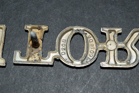 1972 Ford Gran Torino Sport Front Fender Emblem Badge Script Trim 72 1973 1974