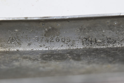 1958 58 Chevrolet Impala Front RH Passenger Hood Fender Extension Trim Moulding