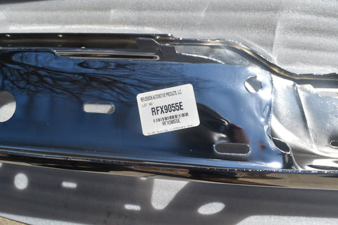 2004 2005 Ford F150 Flareside Rear Bumper Sensor Holes Chrome Face Bar 04 05