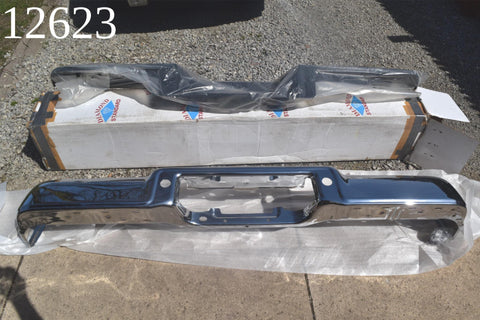 2004 2005 Ford F150 Hitch Style Styleside Rear Step Bumper No Sensor 04 05