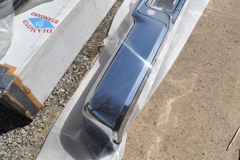 2004 2005 Ford F150 Hitch Style Styleside Rear Step Bumper No Sensor 04 05