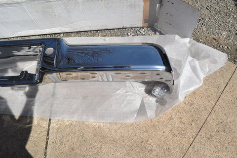 2004 2005 Ford F150 Hitch Style Styleside Rear Step Bumper No Sensor 04 05