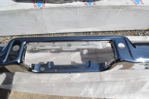2004 2005 Ford F150 Hitch Style Styleside Rear Step Bumper No Sensor 04 05