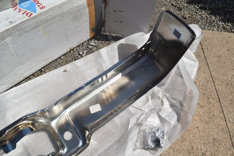 2004 2005 Ford F150 Hitch Style Styleside Rear Step Bumper No Sensor 04 05