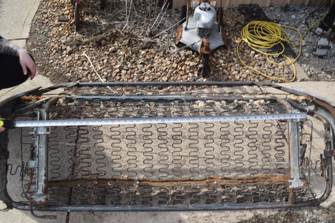 1953 Willys Aero Lark Aerolark Front Bench Seat Core Springs Frame 53