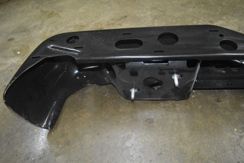 1992 2007 Ford Econoline Van Step Rear Bumper Black Without Sensor Holes 92 07