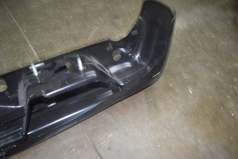 1992 2007 Ford Econoline Van Step Rear Bumper Black Without Sensor Holes 92 07