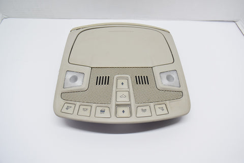 2014 Ford Fusion Overhead Console Sunglasses Holder Dome Beige FU5A 18519A58