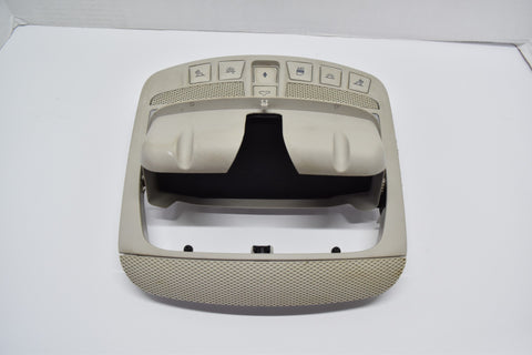 2014 Ford Fusion Overhead Console Sunglasses Holder Dome Beige FU5A 18519A58