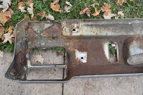 1971 1972 Oldsmobile Cutlass Rear Bumper CORE 71 72