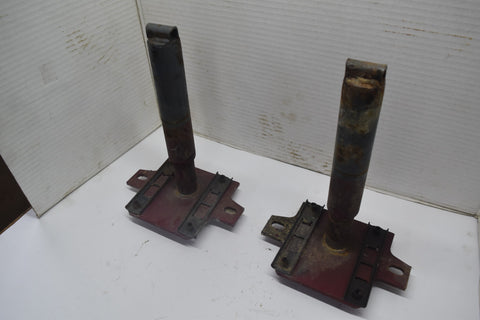 1987 1993 Ford Mustang Front Bumper Crash Impact Absorbers 87 88 89 90 91 92 93