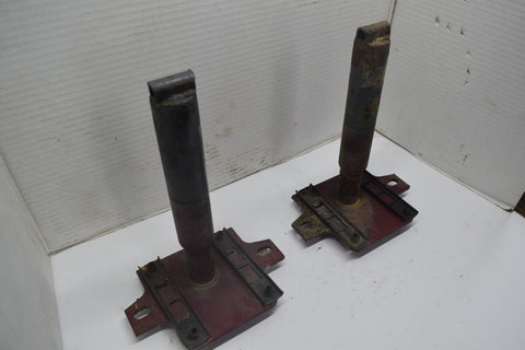 1987 1993 Ford Mustang Front Bumper Crash Impact Absorbers 87 88 89 90 91 92 93