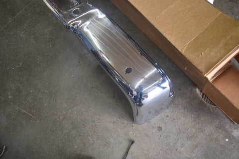 2004 2005 2006 Ford F150 Styleside Face Bar Chrome Rear Bumper With Sensor 04 06