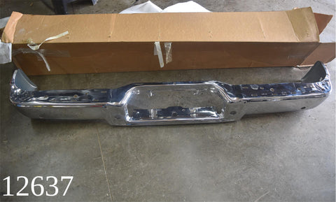 2004 2005 2006 Ford F150 Styleside Face Bar Chrome Rear Bumper With Sensor 04 06