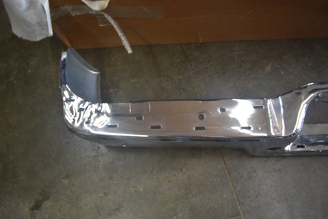 2004 2005 2006 Ford F150 Styleside Face Bar Chrome Rear Bumper With Sensor 04 06