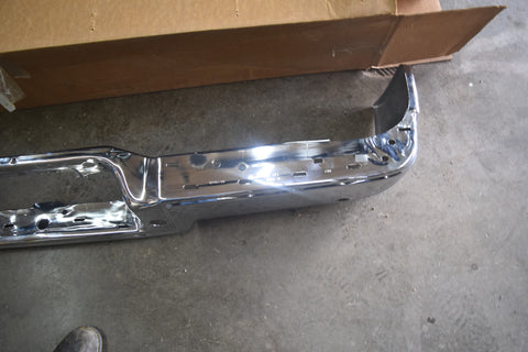 2004 2005 2006 Ford F150 Styleside Face Bar Chrome Rear Bumper With Sensor 04 06