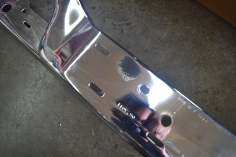 2004 2005 2006 Ford F150 Styleside Face Bar Chrome Rear Bumper With Sensor 04 06